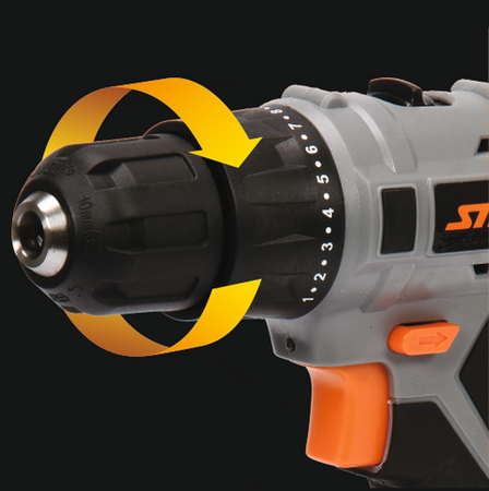 DESTORNILLADOR 18V + 2 X BATERIA; CARGADOR 3-5H; CAPACIDAD DE LA BATERÍA 1.3AH X 2PCS