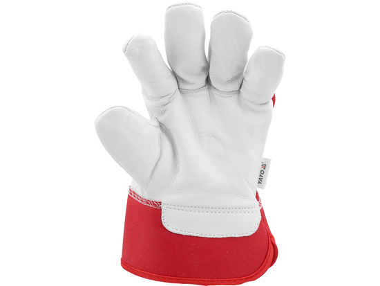 GUANTES DE CONSTRUCCIÓN TALLA DE PIEL GRANA DE CABRA. 9