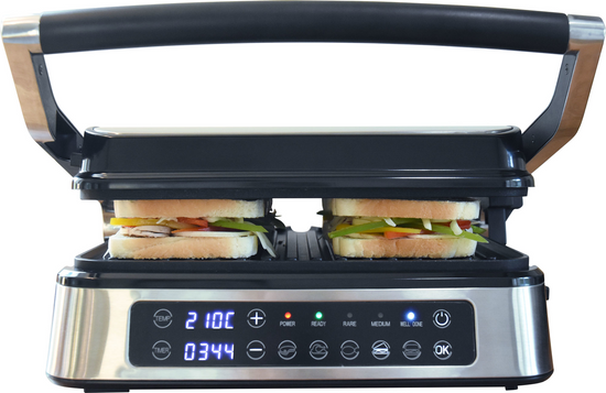 ELEKTROMOS GRILL 2000W, LED PANEL