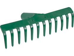 RASTRELLO IN METALLO 12 DENTI