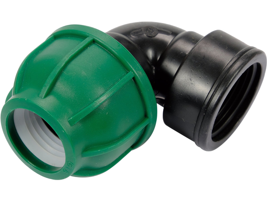 FEMALE ELBOW PP 90 DEGREES 25MM X 1''