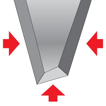 PJŪKLAS PJŪKLAS, 450 MM, PTFE