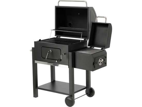 DELUXE SZÉN GRILL FÜSTÖLŐVEL