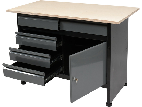 ESCRITORIO, MESA, ARMARIO DE TALLER PARA HERRAMIENTAS 1160 X 600MM