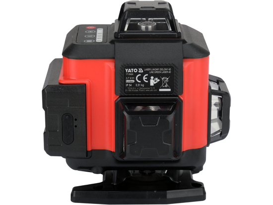 4D GREEN LASER WITH ELECTRONIC COMPENSATOR