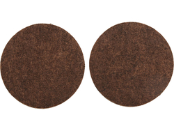 ALMOFADAS DE FELTRO? 50MM CASTANHO