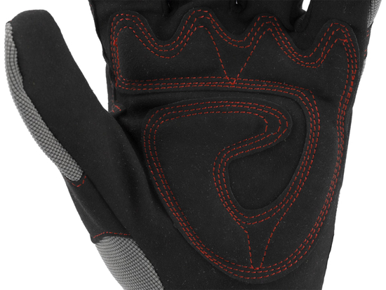 GUANTES DE CUERO SINTÉTICO. PROTECCIÓN CONTRA HUELLAS. TAMAÑO 11