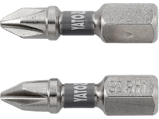 BITY 1/4"X25 MM PH1 2 SZT NI
