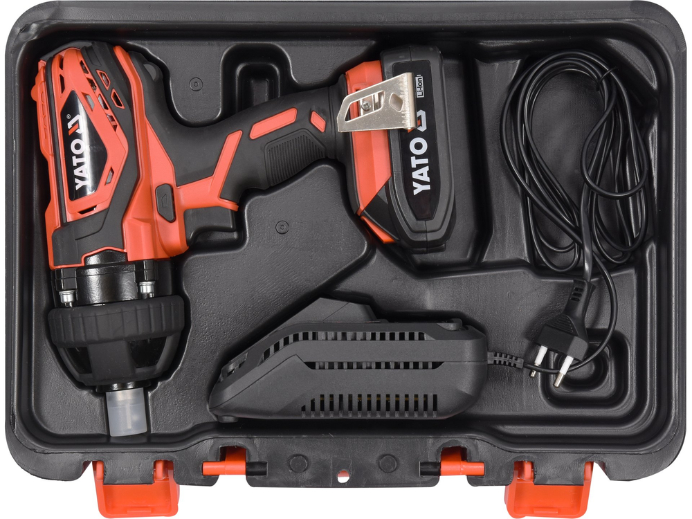 専用★y2 Klucz udarowy akumulatorowy YATO 18V 300Nm, bateria 2Ah