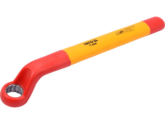 KLUCZ OCZKOWY ODGIĘTY IZOLOWANY 14MM VDE