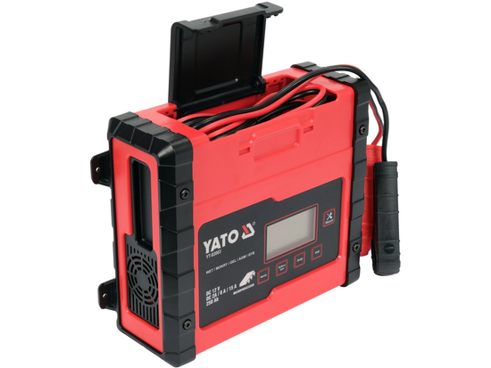 RADDRIZZATORE ELETTRONICO CON DISPLAY LCD. PORTATA 12V/2A/8A/15A