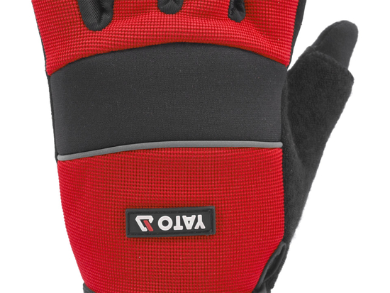 RUKAVICE Z SYNTETICKEJ KOŽE. VEĽKOSŤ BICYKLA BEZ PRSTY. 9