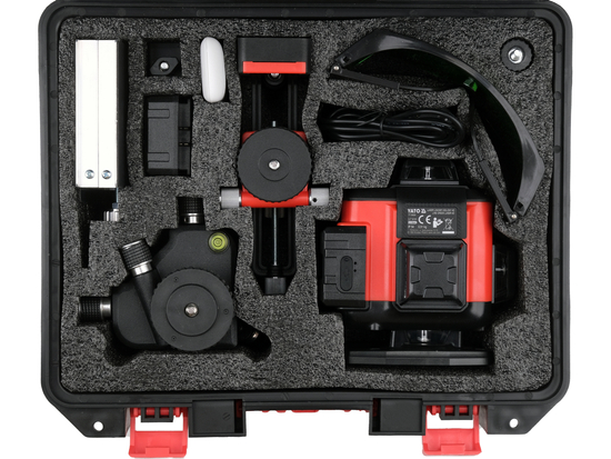 4D GREEN LASER WITH ELECTRONIC COMPENSATOR