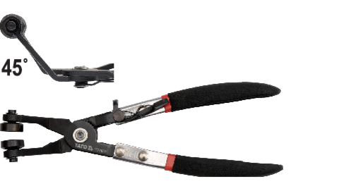 PINZA CURVA PER FASCETTE AD ESPANSIONE