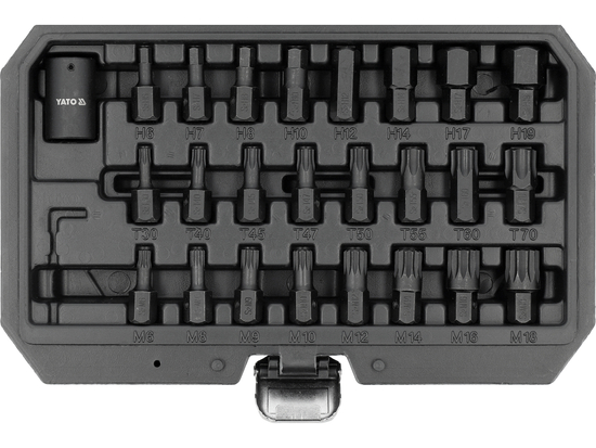 IMPACT BIT SOCKET SET 1/2" 25PCS