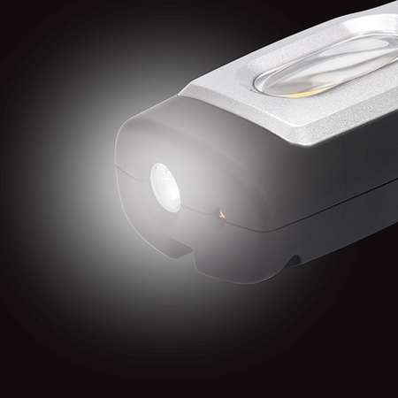 WORKSHOP LAMP 6W COB 600LM + 250LM