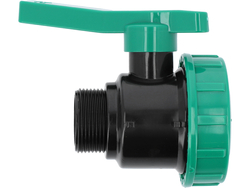BALL VALVE 1-1/4" X 1-1/4" PP