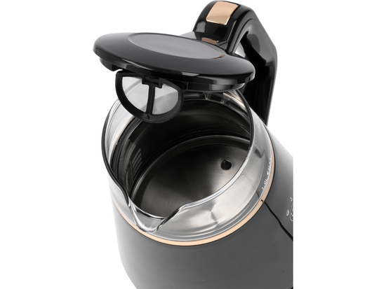 BOLLITORE ELETTRICO 1L, REGOLAZIONE TEMPERATURA, TEMPO