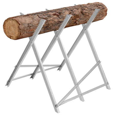 PISTA PLEGABLE PARA ASERRAR MADERA CON MOTOSIERRA