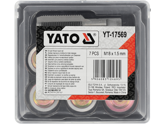 KIT DE REPARACIÓN TAPÓN CÁRTER ACEITE M18X1.5MM 7CZ