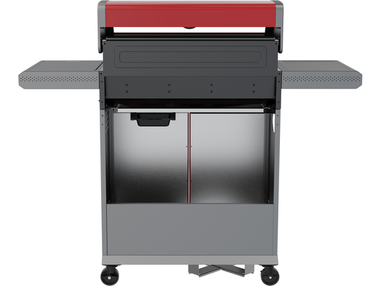 GAS GRILL ITAMI 4+1, 14.5KW, WINDOW, RED