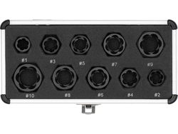 TWIST SOCKET SET- SHORT VERSION 10PCS