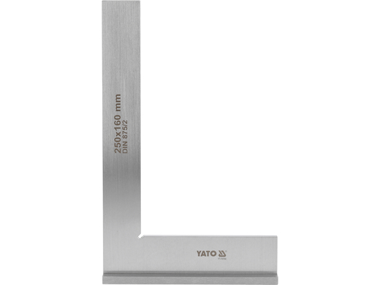 FLAT EDGE CONTROL SQUARE WITH BASE 250X160MM
