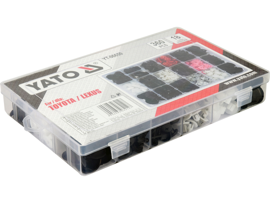 ZESTAW SPINEK SAMOCHODOWYCH TOYOTA/LEXUS 360 SZT.