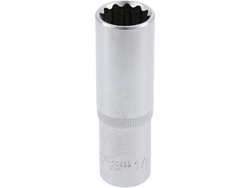 BIHEXAGONAL SOCKET 17MM 1/2" 12PT CV