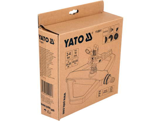 ZRASZACZ IMPULSOWY Z PODSTAWĄ METALOWĄ