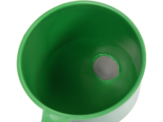 UHLOVÝ LIEVIK SO ZELENÝM SITOM 130MM