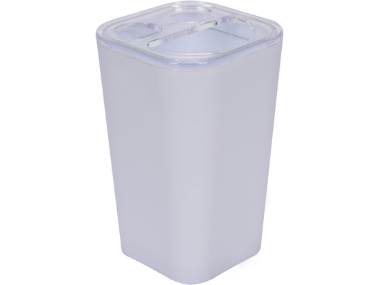 TOOTHBRUSH HOLDER CUBOID WHITE
