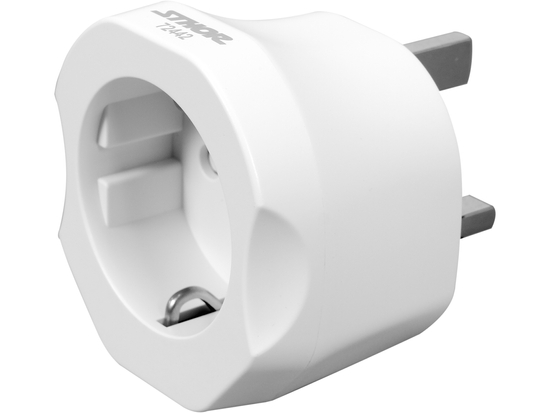TRAVEL ADAPTER EUROPE TO UK