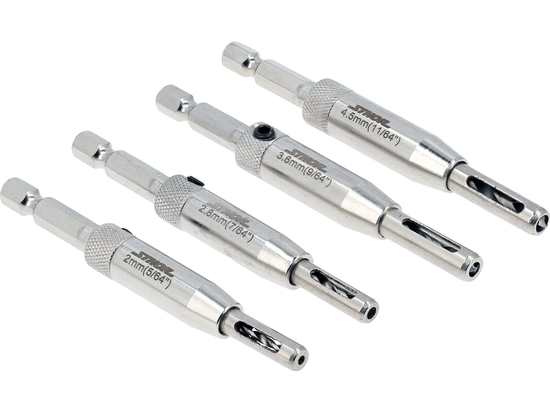 DOOR WINDOW HINGES DRILL BITS SET 4PCS