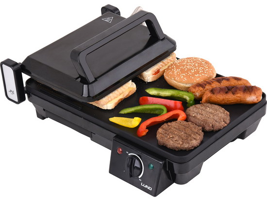 ELEKTRINĖS STALO GRILĖS 2000W 2IN1 40,5X25CM