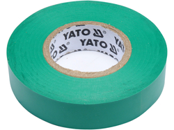 ELEKTROS IZOLIACINĖ JUOSTA 15MMX20MX0.13MM, ŽALIA