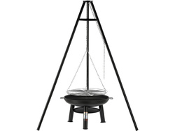 GRILL WISZĄCY NA TRÓJNOGU, RUSZT 56,5CM
