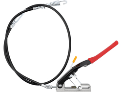 SAFETY CONTROL HANDLE + TENSIONER PULLEY CABLE FOR GASOLINE DUMP TRUCK