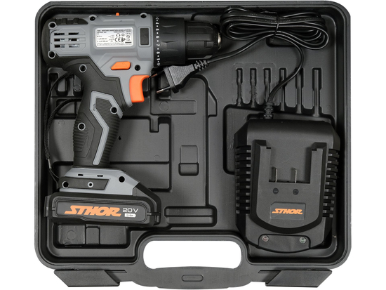 DESTORNILLADOR 20V (26NM; 2AHX1PCS; BMC) SE ADAPTA A TODOS LOS DISPOSITIVOS DEL SISTEMA STHOR 20V