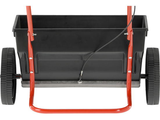 SEMBRADORA DE JARDIN PARA FERTILIZANTES, ARENA, SEMILLAS 25L, CAPACIDAD DE CARGA 23 KG