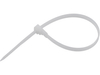 RELEASABLE CABLE TIES 4,8X200MM 100PCS WHITE