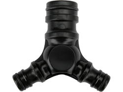 HIGH FLOW THREE WAY COUPLING 1"-1/2"