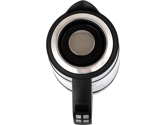 CHALEIRA ELÉTRICA DE VIDRO LED 1.7L COM REGULAÇÃO DE TEMPERATURA