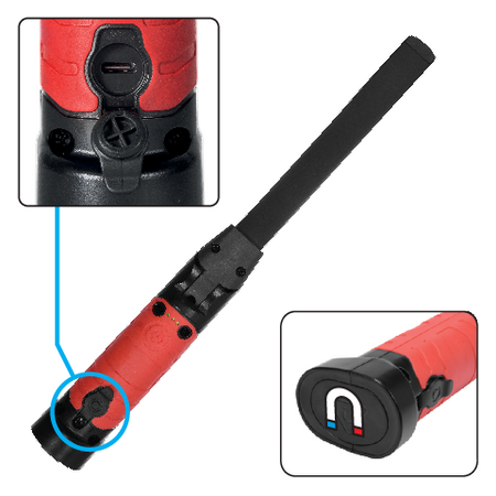 LÁMPARA DE TALLER LED COB 5W + 3W