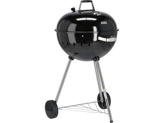 BARBECUE À CHARBON DE BOIS ROND 54CM NOIR