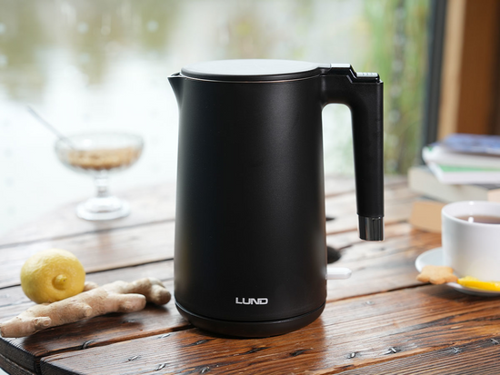 ELECTRIC KETTLE 1,5L BLACK, COOL TOUCH