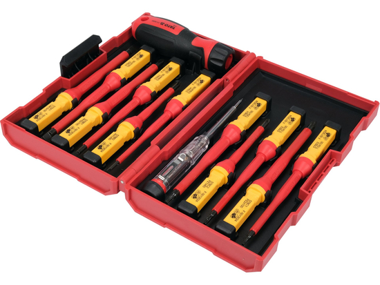 VDE SCREWDRIVERS SET 13 PCS