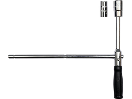 CHAVE DE RODA DE CARRO DOBRÁVEL EM UM CASO. TOMADAS 17MM, 19MM, 21MM, 23MM