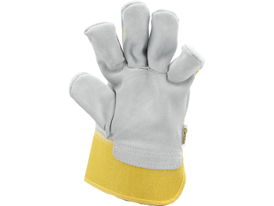 GANTS DE CONSTRUCTION TAILLE CUIR DE VACHE. 10