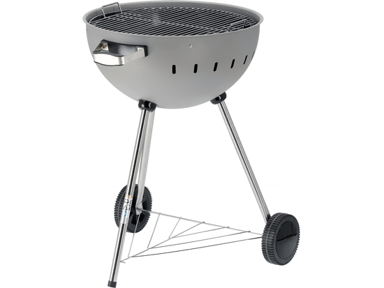 PARRILLA DE CARBÓN REDONDA 54CM GRIS
